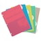C-Line Products 5Tab Poly Binder Index Dividers, Assorted, 5ST Set of 12 ST, 60PK 05730-BX - alternate 1